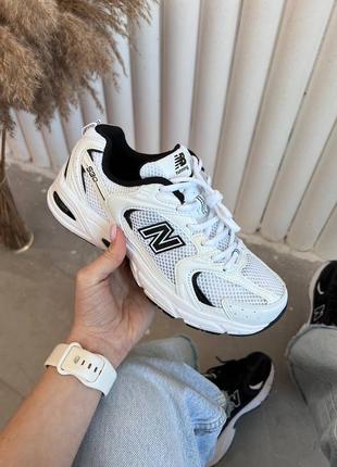 New balance 530 silver black