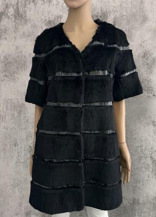 Шубка жилетка из кролика