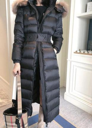 Moncler новая коллекция. натур мех лисы хс, с