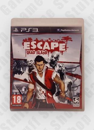 🔘 диск с игрой escape dead island (playstation 3) 🔘