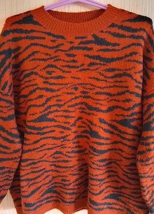 Теплий світерок дно принт