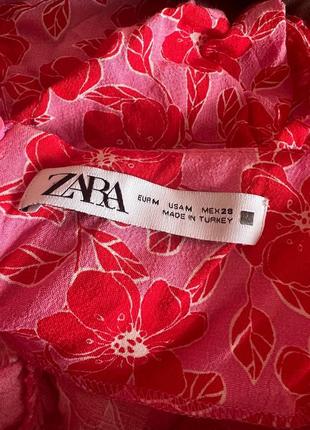 Яркое летнее платье zara4 фото