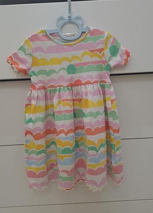 Сукня для дівчинки в рубчик від next