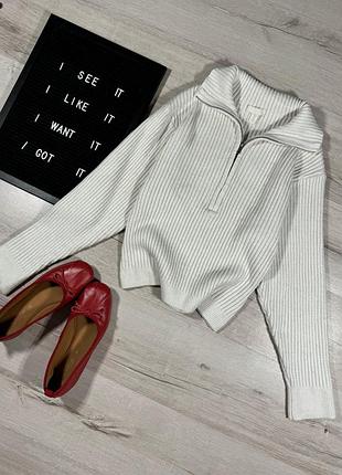 Светр на молнії snatched h&m