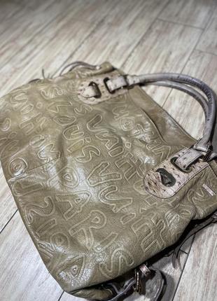 Сумка из кожи страуса louis vuitton люи витон