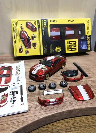 Іграшка машинка подарок ford mustang gt 1:42 автомодель конструктор