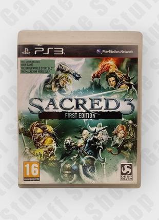 🔘 диск с игрой sacred 3 first edition (playstation 3) 🔘
