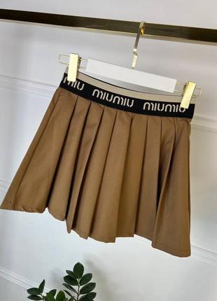 Роскошная женская брендовая короткая юбка