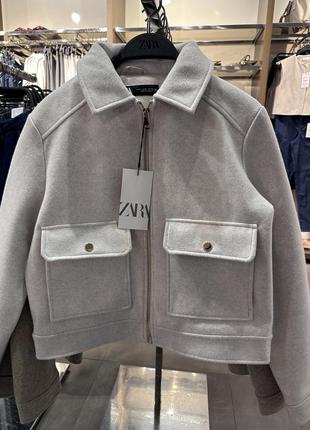 Zara жакет бомбер