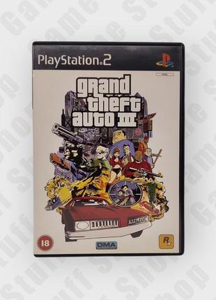 🔘 диск с игрой grand theft auto iii (playstation 2) 🔘
