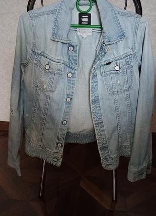 G - star raw джинсовая куртка,джинсовка,пиджак,женская джинсовка