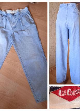 Джинсы брючного типа lee cooper
