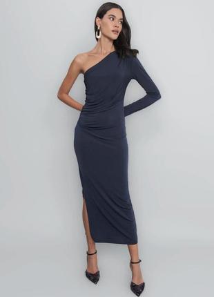 Соблазнительное платье на одно плечо zara