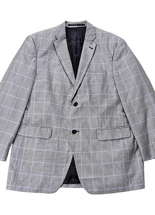 Walbusch вінтажний піджак німецького бренду  вовна шовк 27(xl short ,для невисоких)| "гусяча лапка"