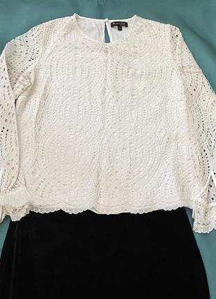 Блуза massimo dutti + спідниця m&s