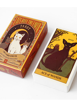 Карти таро кішки правлять землею (cats rule the earth tarot)