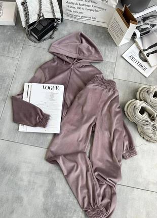 Костюм велюровый2 фото