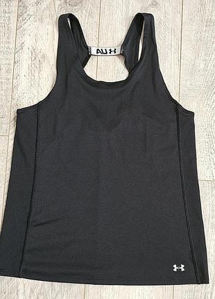 Жіноча майка under armour fly by tank black.