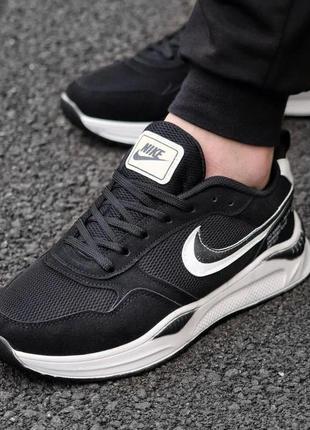 Nike running 2021 (черно/белые)