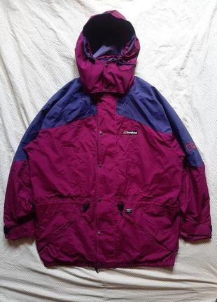 Винтажная куртка ветровка с мембраной на мембране berghaus onega gore-tex оригинал