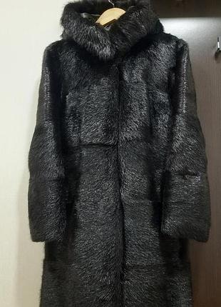 Шуба из нутрии