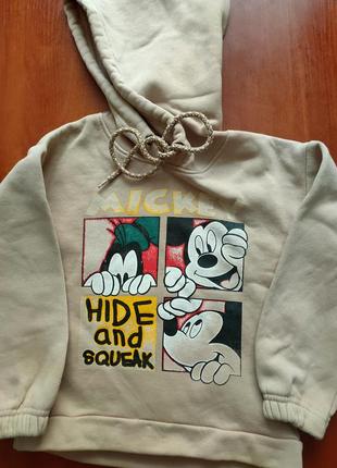 Кофта с капюшоном детская