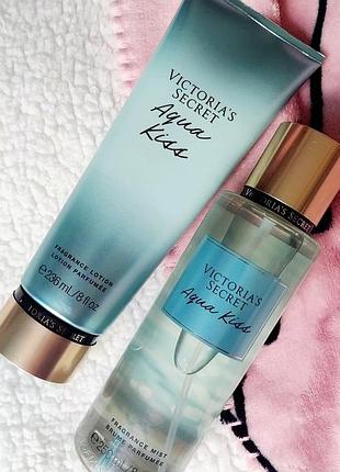 Подарочный набор aqua kiss victoria's secret виктория сикрет оригинал