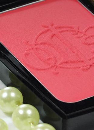 Компактные румяна dior diorblush vibrant colour powder blush 873 cherry glory сменный блок,