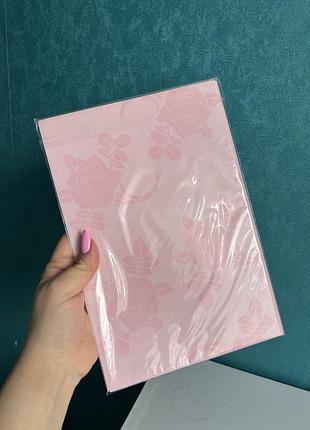 Розовая парфюмированная бумага для упаковки подарок декора