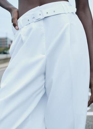 Широкие брюки от zara4 фото