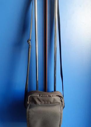 Мужская сумка на плечо,барсетка  dakine (usa).коричневая.23*17см.