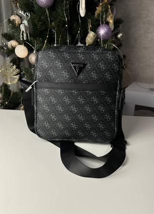 Мужской мессенджер guess, мужская сумка guess