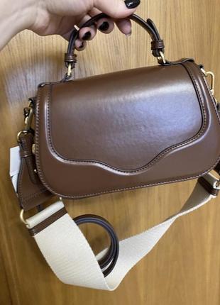 Zara нова класна структурована сумка