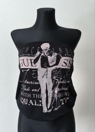 Топ бюст'є  y2k майка guess футболка