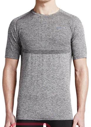 Бігова футболка nike running dri fit knit ss shirt - l