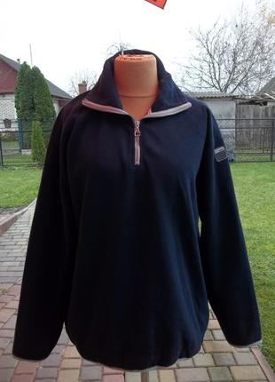 (  l - 50  р ) флисовый толстый свитер кофта джемпер пуловер мужской оригинал новая