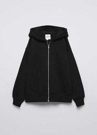 Худі кофта світшот на флісі всередині для дівчинки zara (зара)