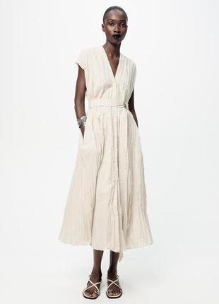 Zara сукня з поясом , xxl
