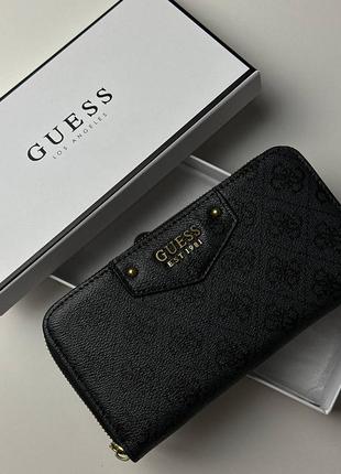 Женский кошелек guess, графитовый кошелек