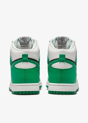 Кроссовки nike dunk high se stadium green 3