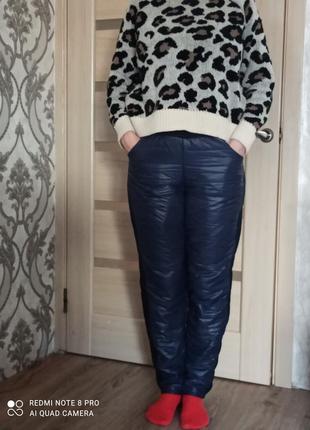 Зимние теплые штаны