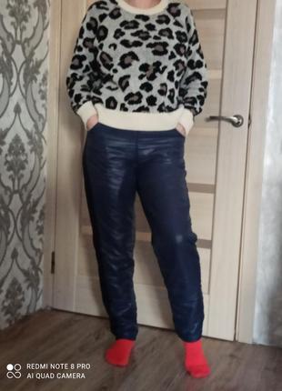 Зимние теплые штаны