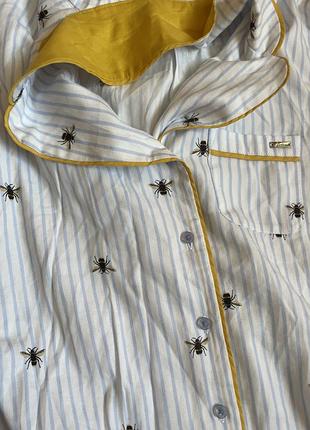 Рубашка пижама натуральная ткань