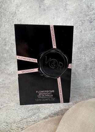 Пробник аромат viktor & rolf flowerbomb midnight