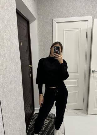 Вʼязаний костюм zara