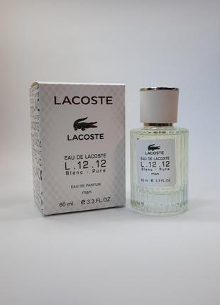 Парфуми чоловічі masculino lacoste eau de l.12.12 blanc-pure