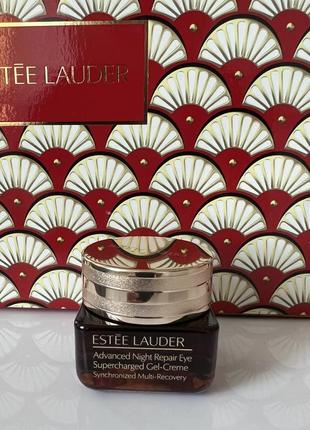 Повнорозмірний крем для шкіри навколо очей Estee lauder advanced repair eye креми supercharged gel-creme 15 мл