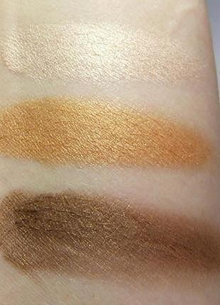 Трехцветные тени shiseido luminizing satin eye color trio br209 voyage запаска, сменный блок