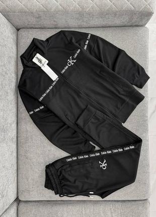 Мужской спортивный костюм черный calvin lounge klein