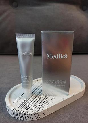Medik8 crystal retinal 10 ceramide eye serum антивіковий крем для зони навколо очей